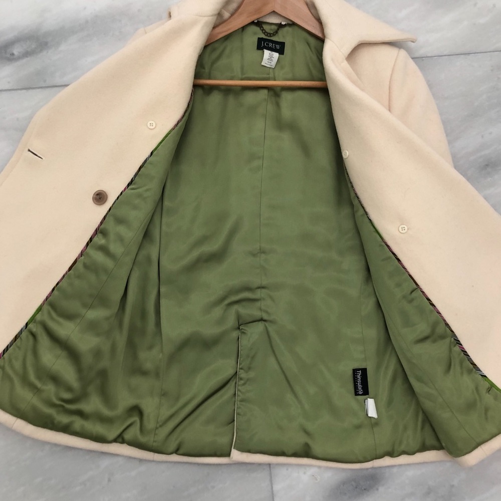 J. Crew Wool Pea Coat with Thinsulate SZ XS